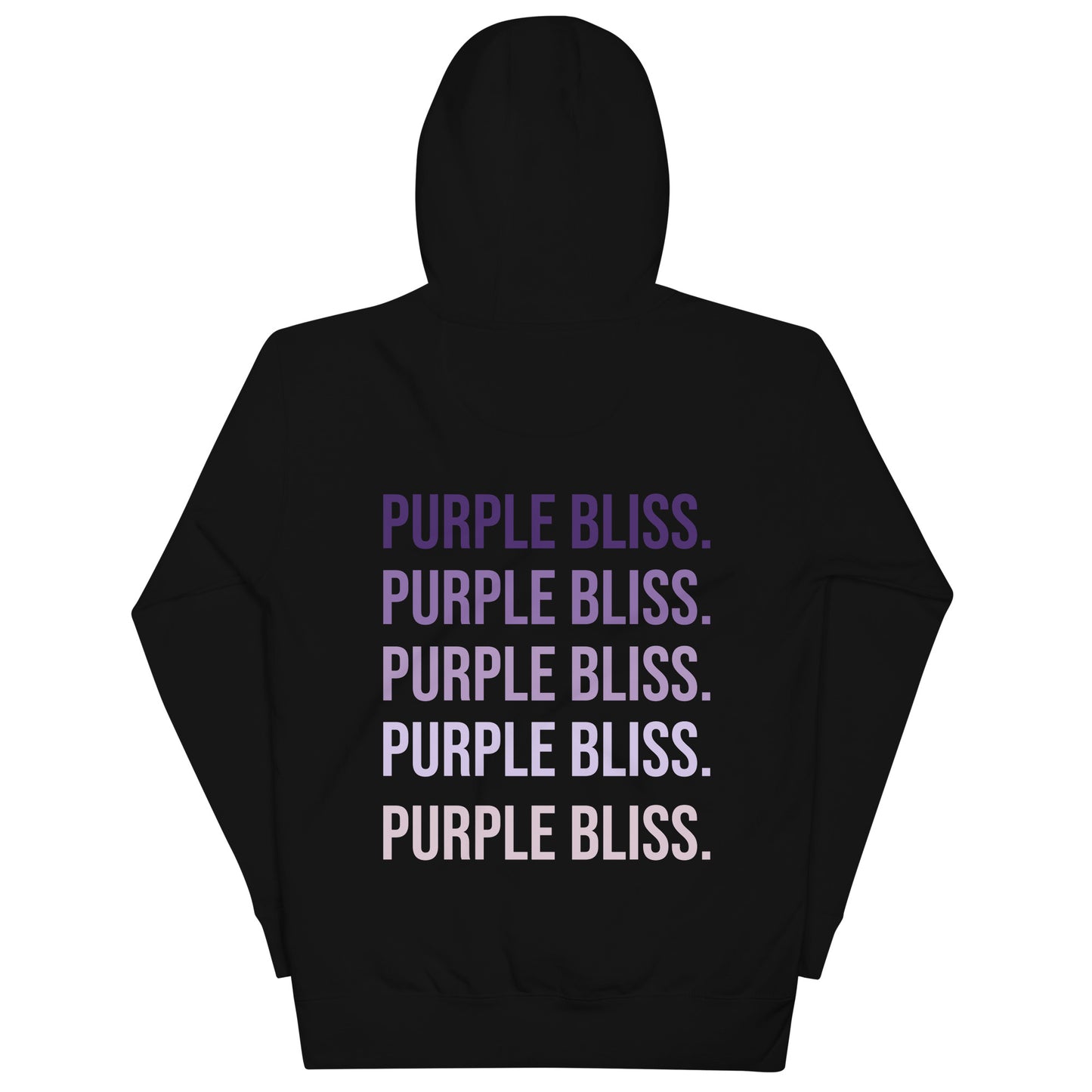 Purple Bliss - Embroidered Hoodie - Happy Plants Collection