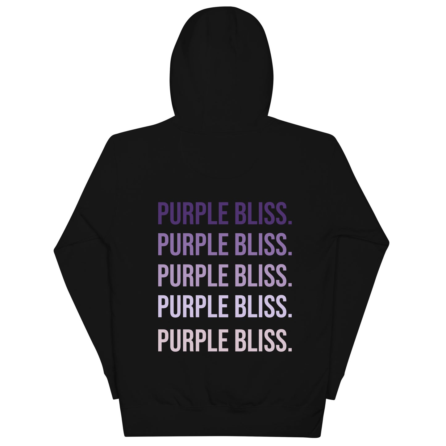 Purple Bliss - Embroidered Hoodie - Happy Plants Collection