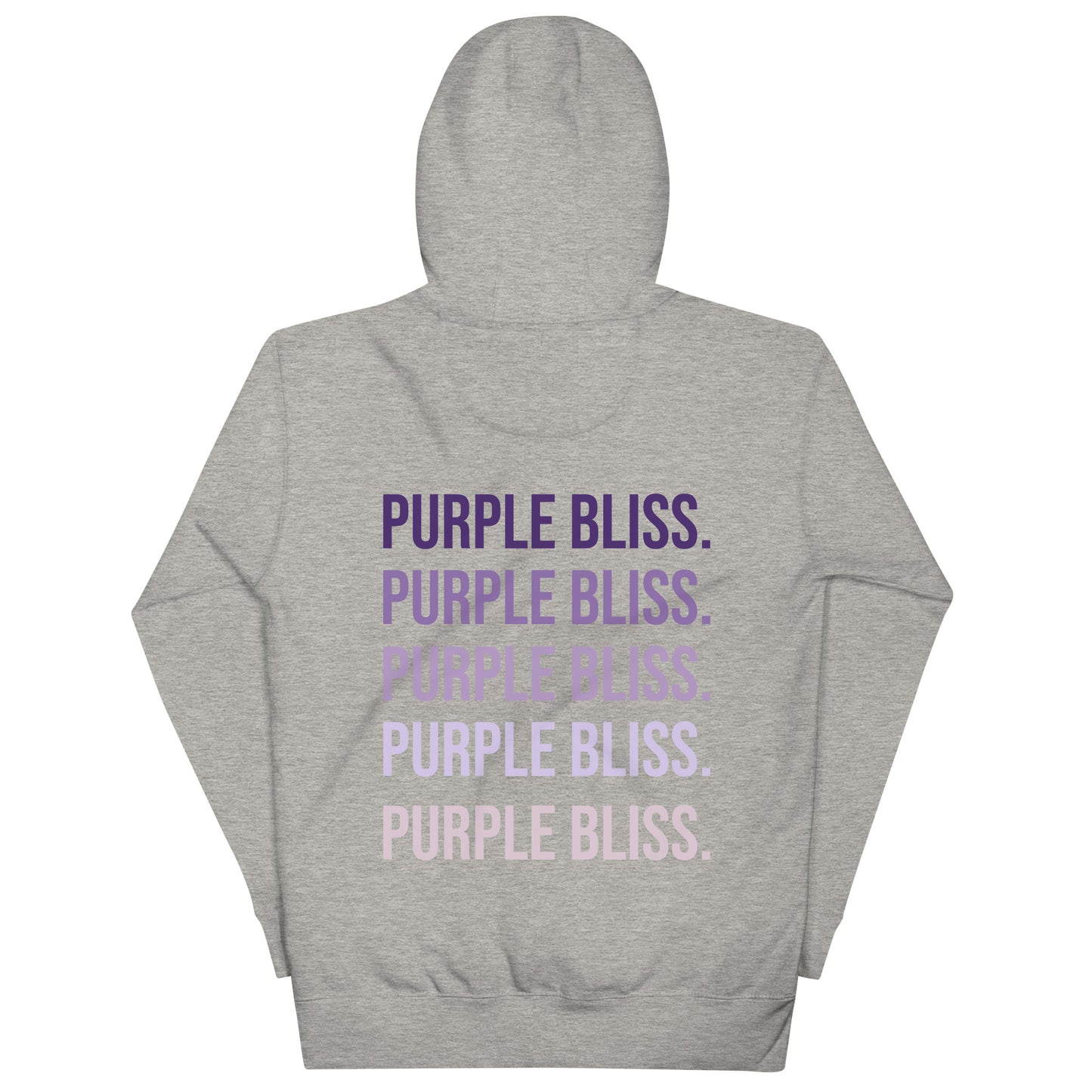 Purple Bliss - Embroidered Hoodie - Happy Plants Collection