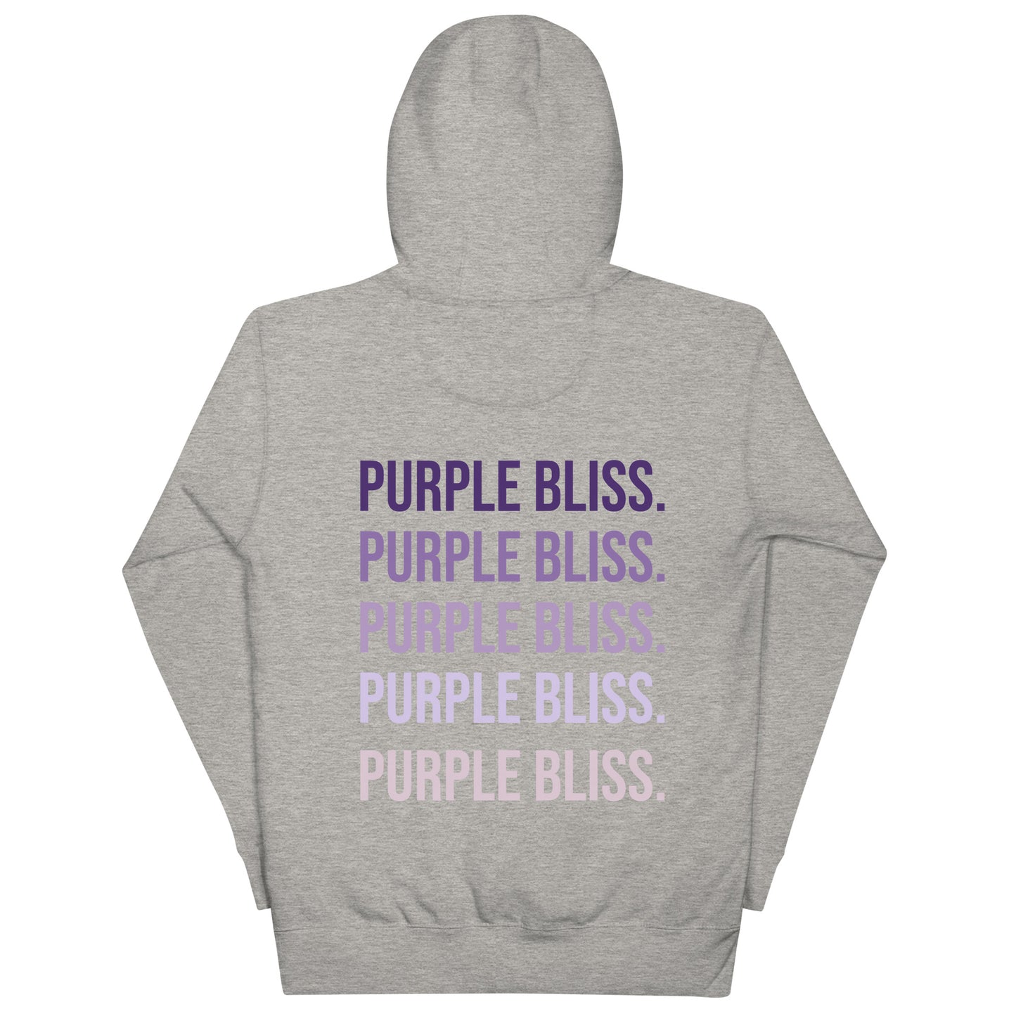 Purple Bliss - Embroidered Hoodie - Happy Plants Collection