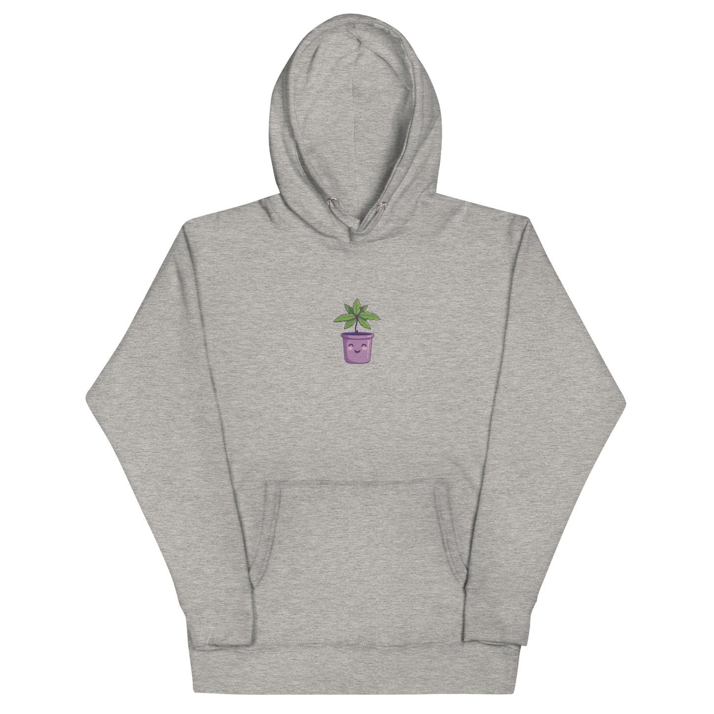 Purple Bliss - Embroidered Hoodie - Happy Plants Collection