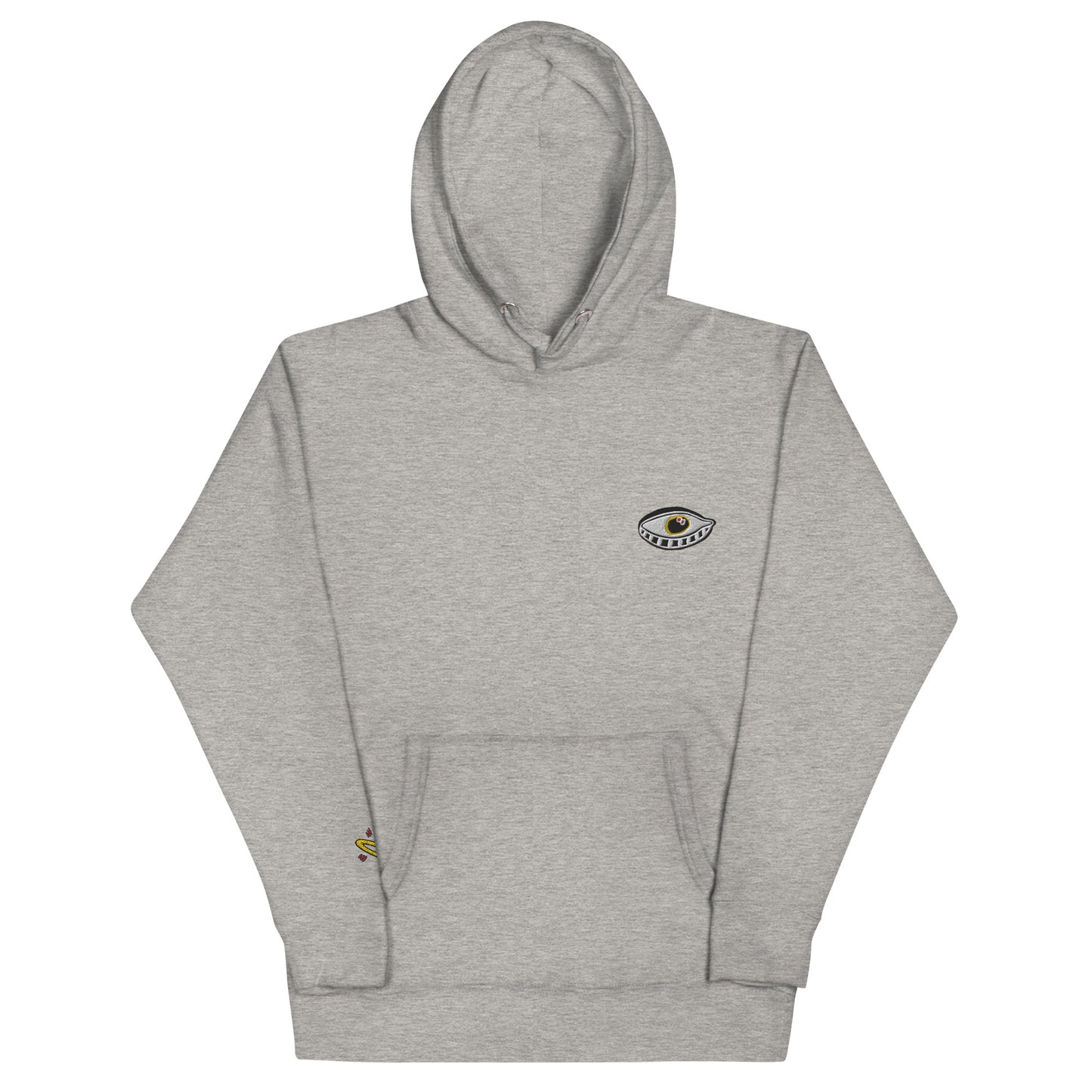 Age of Enlightenment - Embroidered Hoodie - Grey