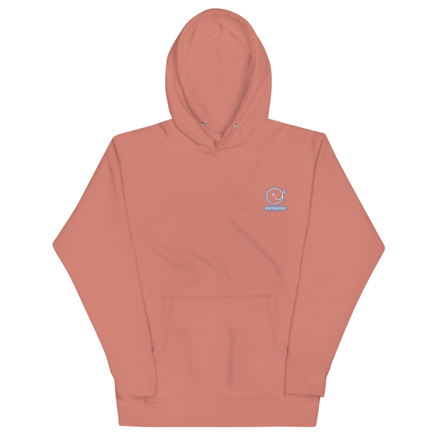 Happy Wavy Classic - Embroidered Hoodie - Essentials Collection