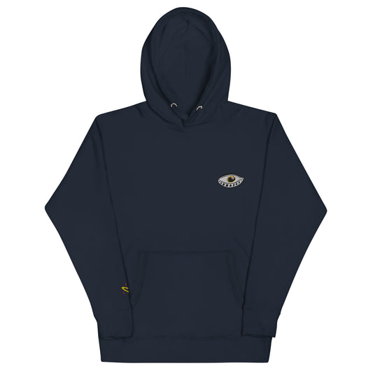 Age of Enlightenment - Embroidered Hoodie - Navy