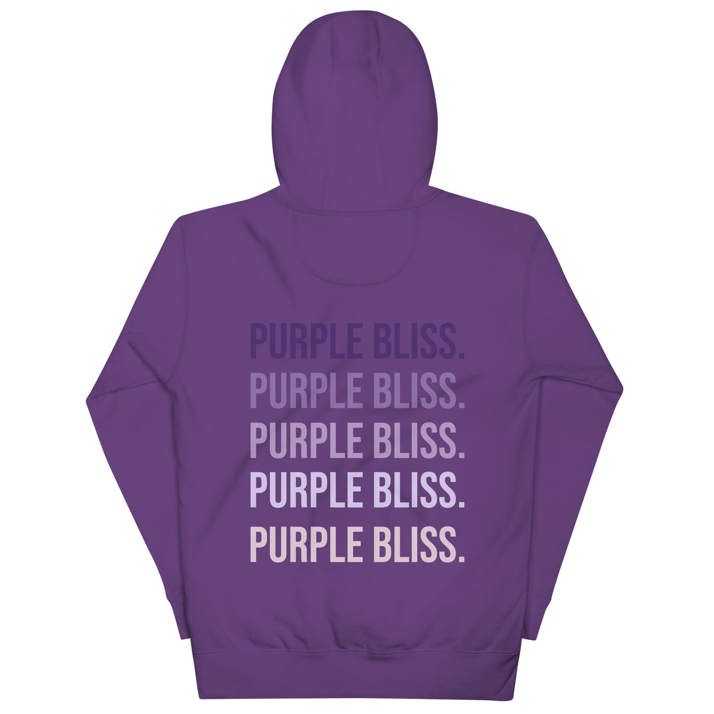 Purple Bliss - Embroidered Hoodie - Happy Plants Collection