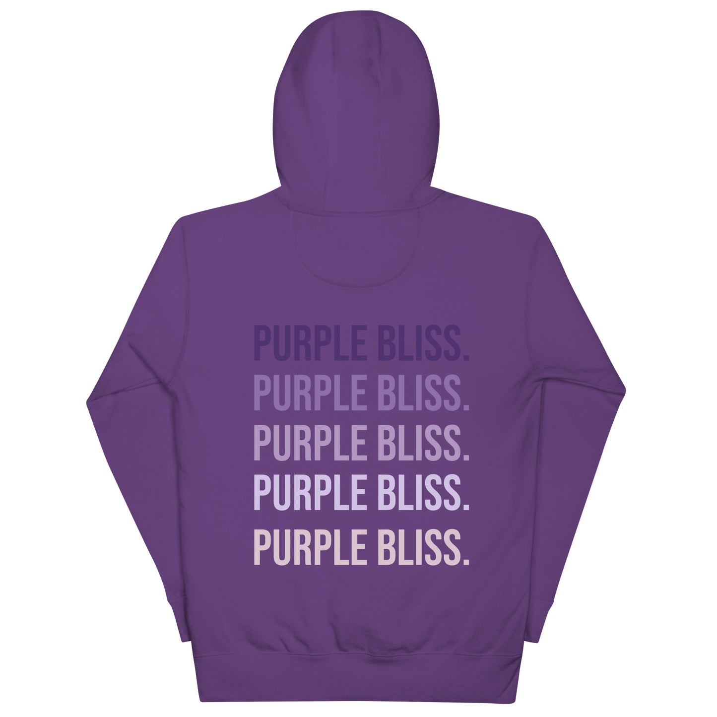 Purple Bliss - Embroidered Hoodie - Happy Plants Collection