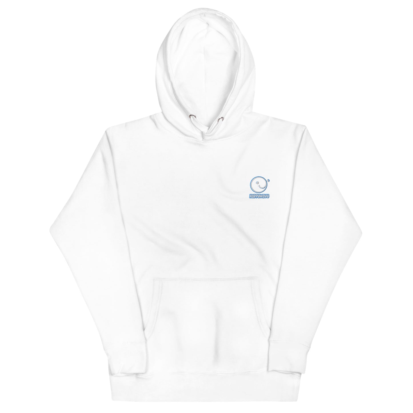 Happy Wavy Classic - Embroidered Hoodie - Essentials Collection