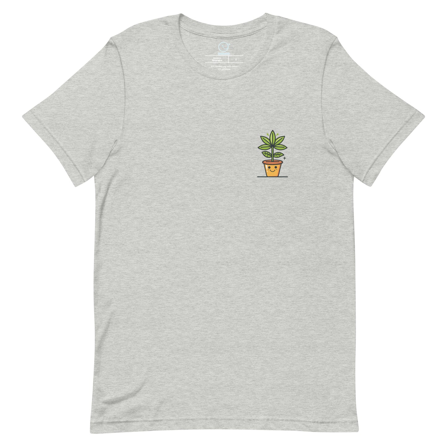 Spread Joy - Printed Tee - Happy Plants Collection - Grey