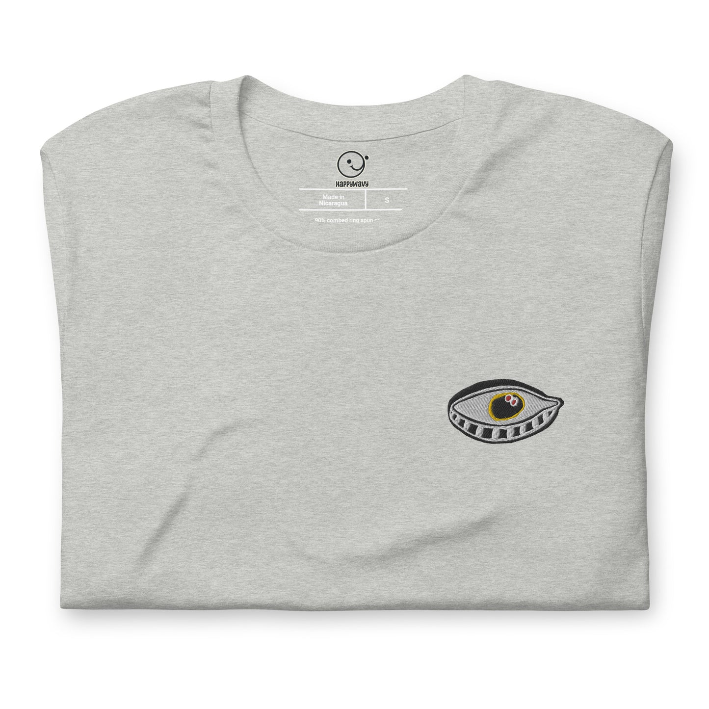 Age of Enlightenment - Embroidered Tee - Grey