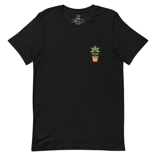 Spread Joy - Printed Tee - Happy Plants Collection - Black