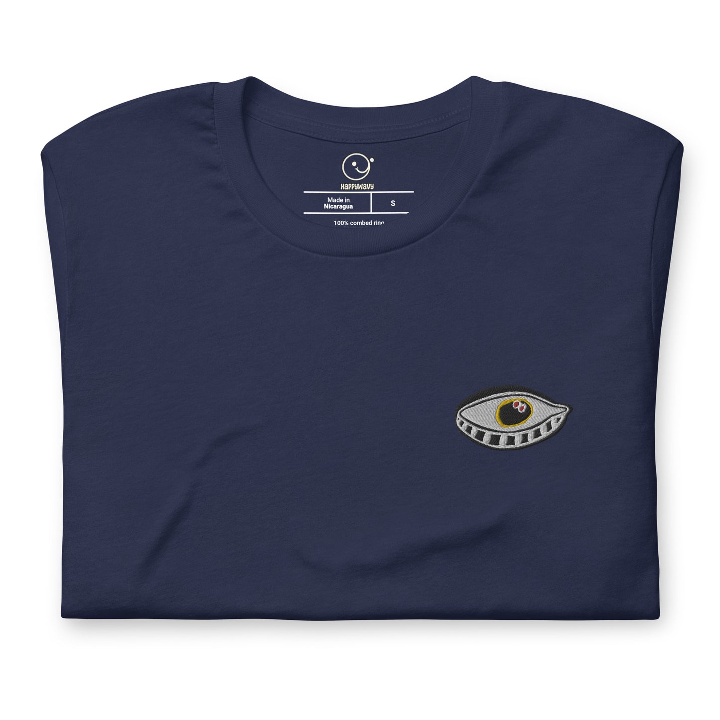 Age of Enlightenment - Embroidered Tee - Navy