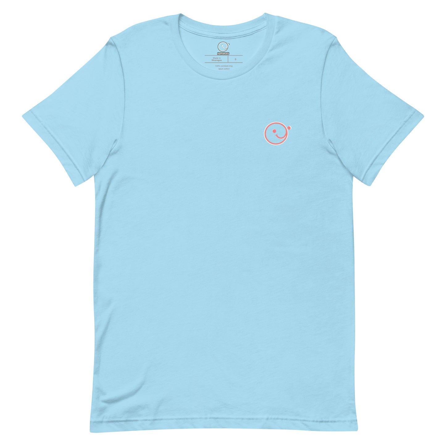 Wavy Wavy Wavy - Printed Tee - Ocean Blue