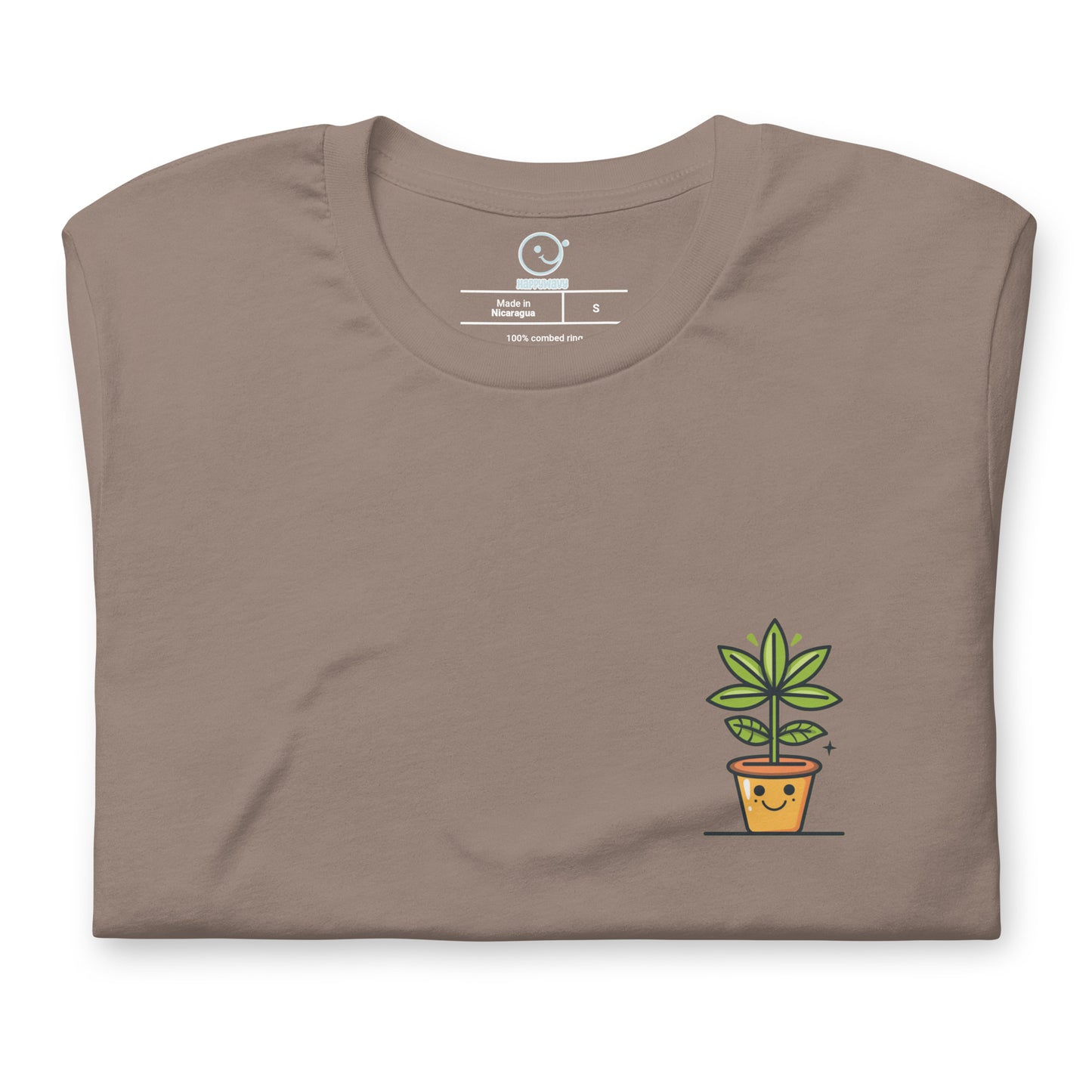 Spread Joy - Printed Tee - Happy Plants Collection - Pebble